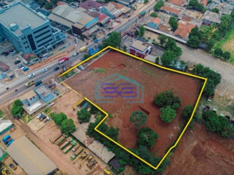 Dijual Tanah Dipinggir Jalan Raya Lokasi Bagus di Narogong Bekasi Luas Tanah (PxL)  5200 m²