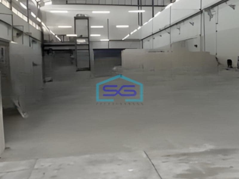 Dijual Gudang Luas Tanah  1200 m² Lokasi Bebas Banjir di Tangerang