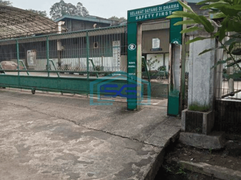 Dijual gudang eks pabrik Cikande serang barat banten