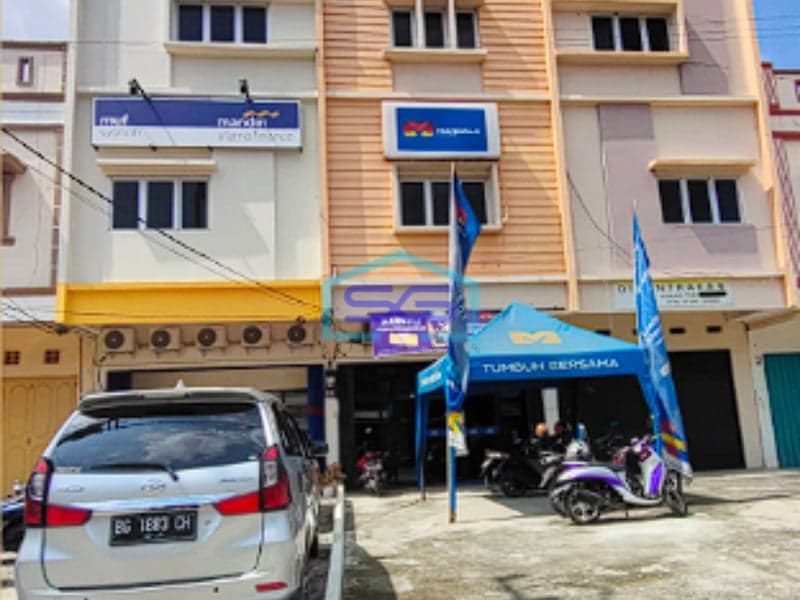 Disewakan Ruko 3 Lantai Jalan Lintas Sumatera Simpang 3 Bakung Baturaja Sumatera Selatan LB 247m2
