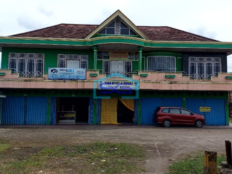 Dijual Murah 6 Ruko Plus Kosan dan Rumah Makan Samping Terminal Indralaya Palembang LB 1152m2