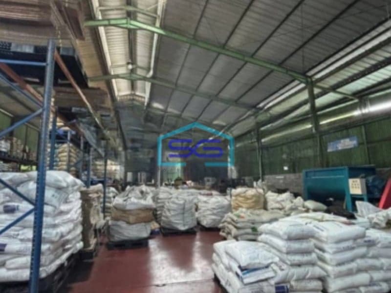 Dijual Gudang Masih Aktif Produksi Lokasi di Tapos Bogor LT 4000m2
