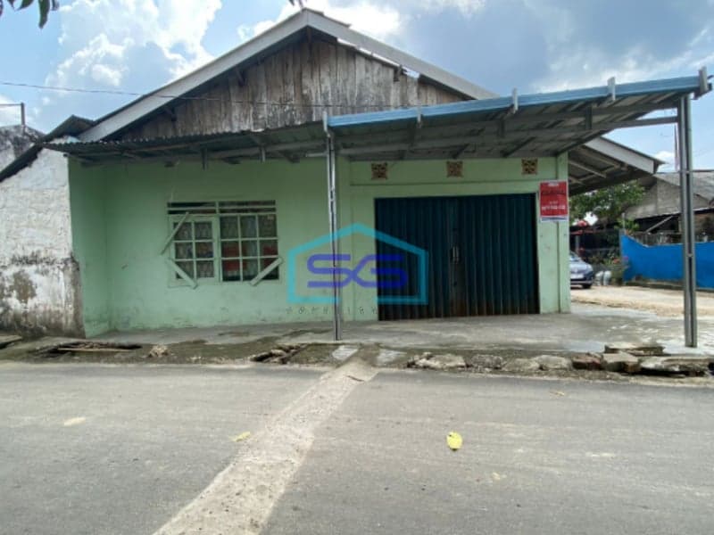 Dijual Tanah Bonus Bangunan di Jalan Tanjung Mas Bukit Sangkal Palembang