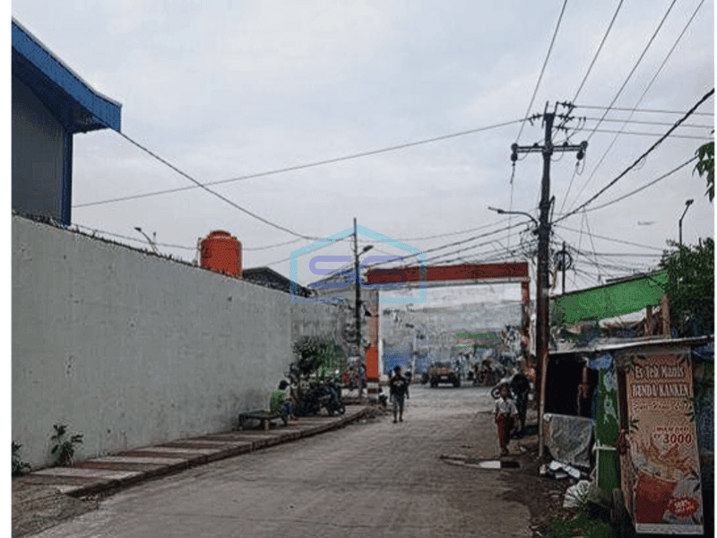 Dijual gudang baru bagus di Kamal lama