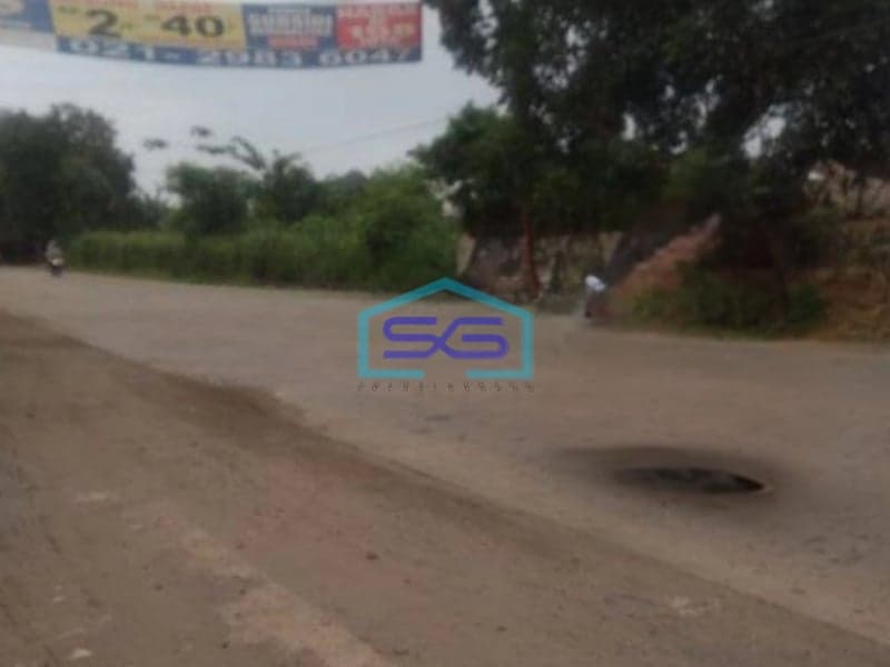 Dijual Tanah di Pinggir Jalan Raya Desa Padurenan Gunung Sindur Bogor LT 32000m2