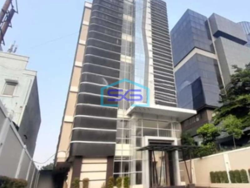 Dijual Gedung Baru Pancoran Jakarta Selatan Strategis Bebas Banjir LB 1829m2