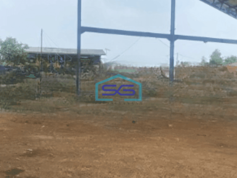 Disewakan Lahan Gudang Luas Tanah 1104 m² di Legok Tangerang Lokasi Strategis