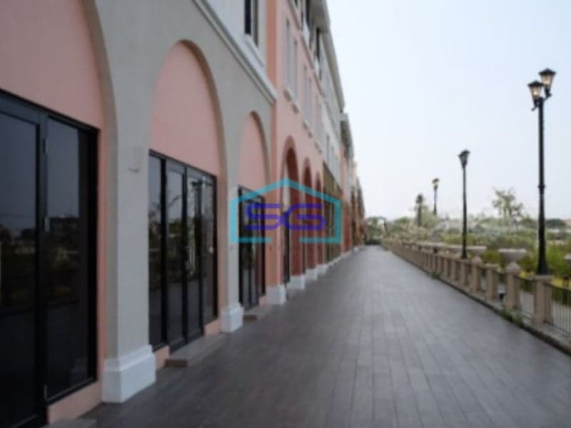 Disewakan Ruko Osaka PIK Jakarta Utara LB 200m2 Bangunan 3 lantai Hadap Jalan Raya