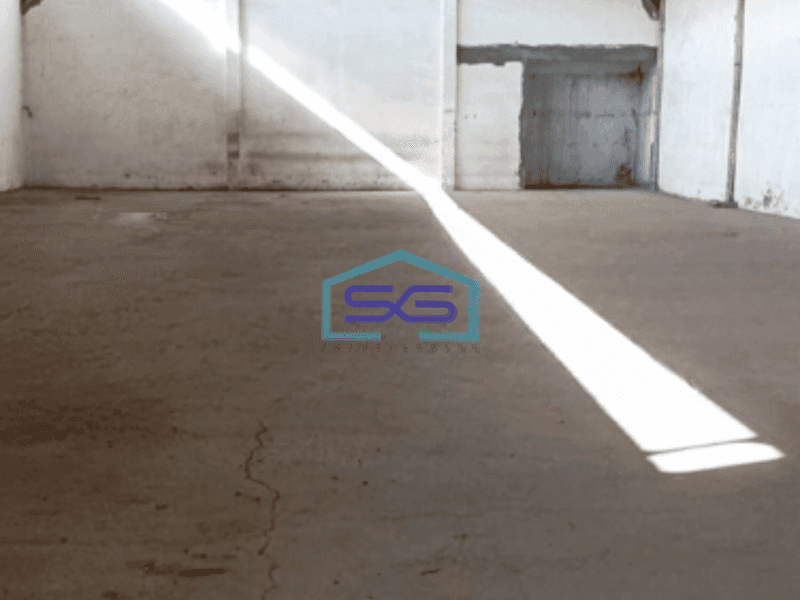 Dijual Gudang Luas Bangunan 450 m² Lokasi Bebas Banjir di Kosambi Tangerang