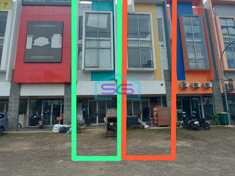 Dijual Ruko Komplek Basilica Celentang Palembang LB 221m2