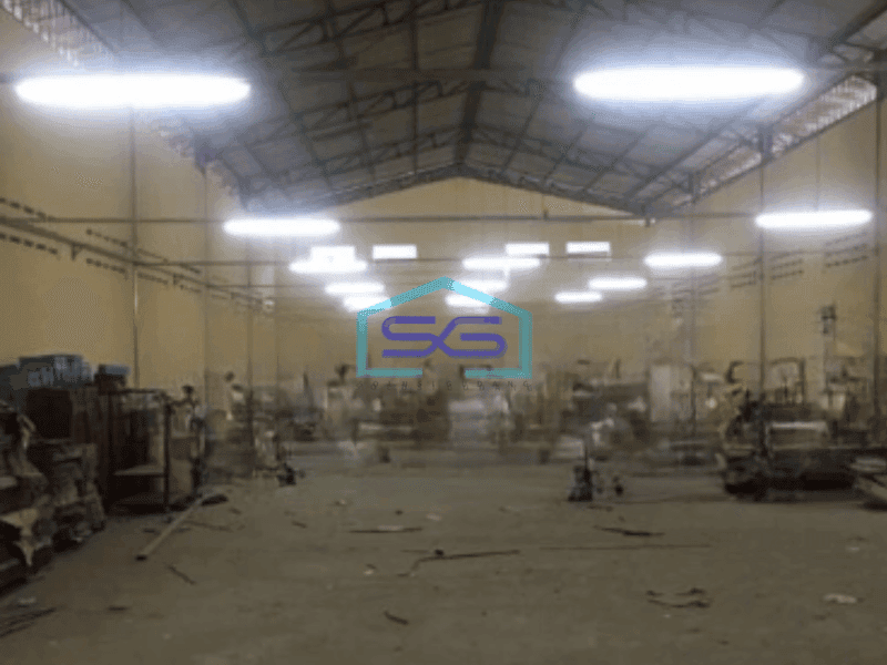 Dijual Gudang Luas Bangunan  2000 m² di Sepatan Tangerang