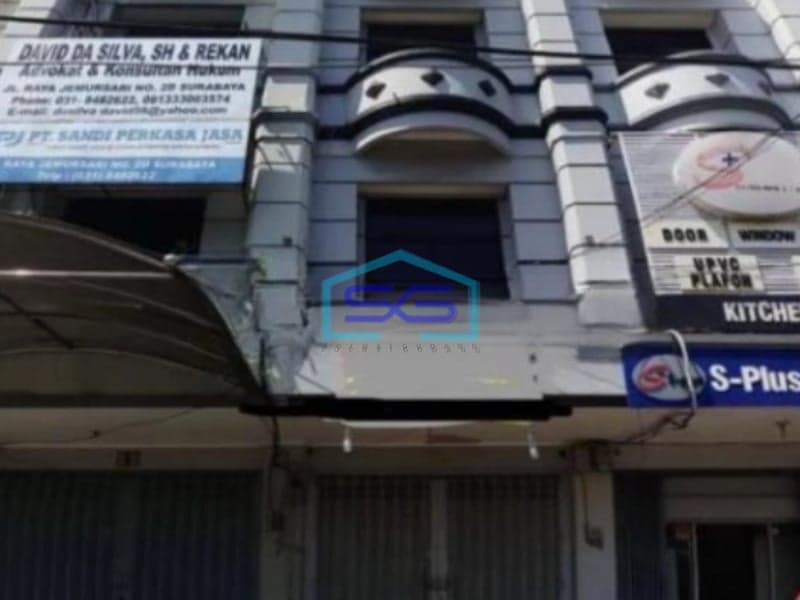 Disewakan Ruko Lokasi Strategis 3 Lantai Lokasi di Surabaya