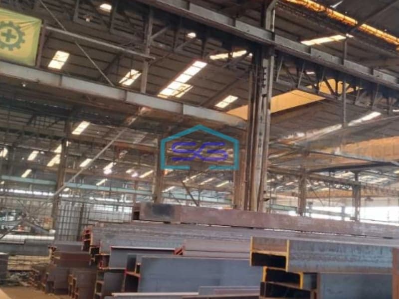 Dijual Pabrik Luas Bangunan  33000 m²  Lokasi Bebas Banjir di Jayanti Tangerang