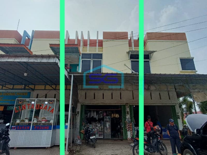 Dijual Ruko 2 Lantai di Jalan Pangeran Ayin Kenten Laut Palembang LB 100m2