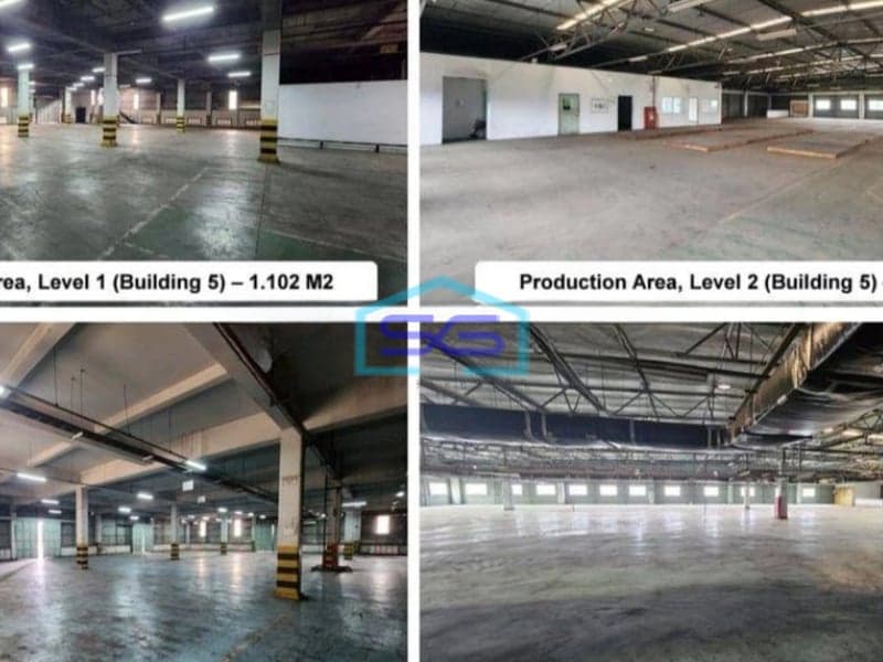 Dijual Pabrik Gudang Dikawasan Ejip Cikarang Bekasi LT 27720m2