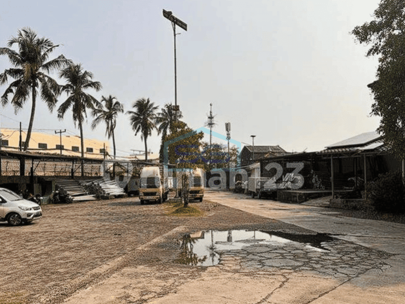 Dijual murah gudang 1 ha siap pakai di Kapuk Kamal