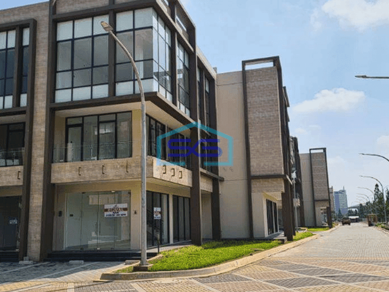 Dijual Ruko Ice BSD City Posisi Hoek Sangat Bagus Tangerang LB 230m2