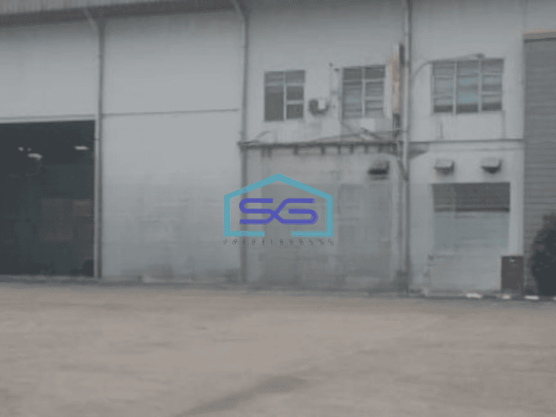 Disewakan Gudang Ex Pabrik Luas Bangunan  6000 m² di Jatake Tangerang
