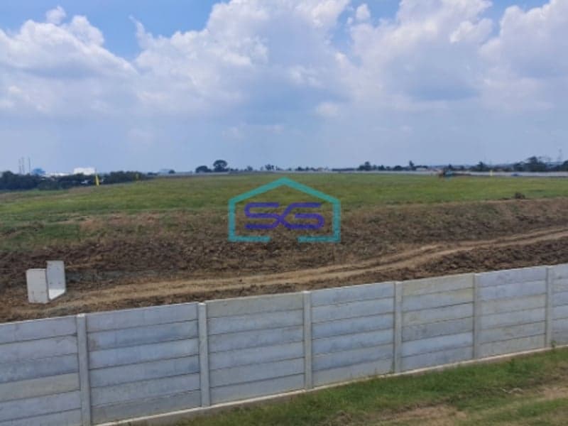Dijual Tanah Industri Reay To Buil Suryacipta Karawang Luas Tanah 120.570m2