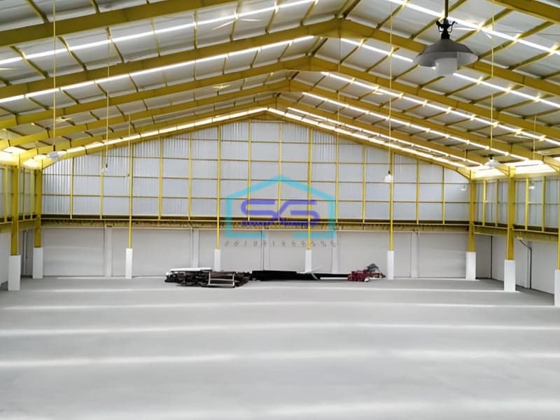 Disewakan Gudang Dalam Zona Industri Luas Bangunan 2100m2 di Semarang
