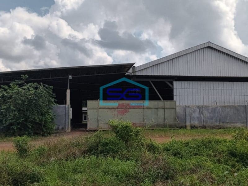 Dijual Tanah Beserta Gudang dan Rumah Siap Pakai di Air Kumbang Banyuasin Sumatera Selatan