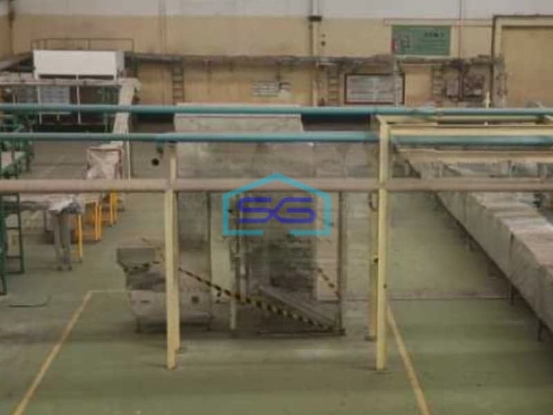 Dijual Pabrik Luas Bangunan 9000 m²  Lokasi Bebas Banjir di Pasar Kemis Tangerang