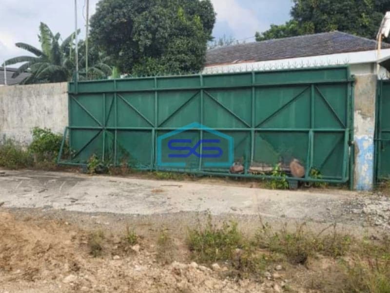 Dijual Ex Gudang/Pabrik Bisa Akses Kontainer 40 ft di Jati Uwung Tangerang LT 9340m2