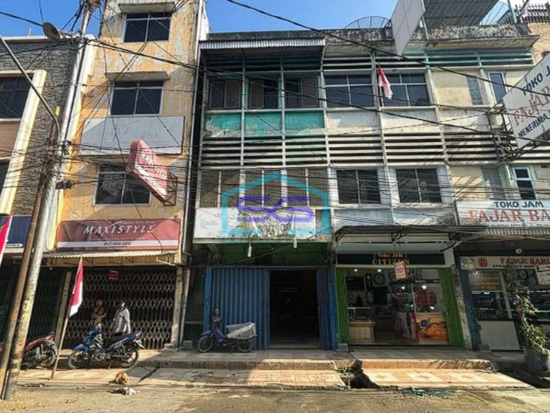 Dijual Ruko Strategis di Jalan T.P Rustam Effendi, Pasar 16 Ilir Palembang LB 110m2