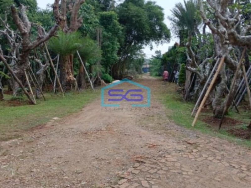 Dijual Tanah Jalan Raya Parung Bogor Luas Tanah 54000m2