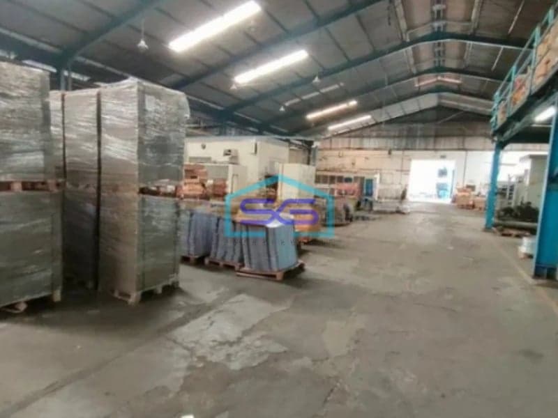 Dijual Tanah Dan Bangunan Pabrik di Pinggir Jalan Raya Krian Sidoarjo Jawa Timur LT 10280m2