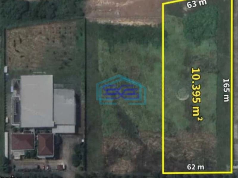 Dijual Cepat Tanah Industri Jababeka Cikarang Utara Jawa Barat Luas Tanah 10395 m²