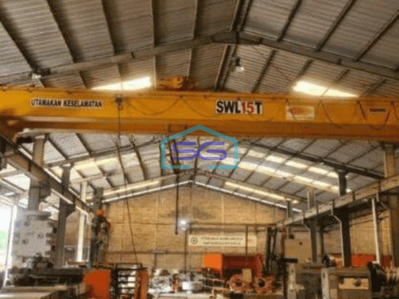 Dijual Gudang Bagus Lb 2484 M² Di Jl Pergudangan Industri Tangerang