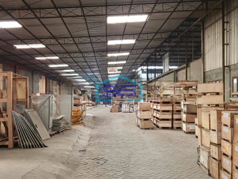 Dijual Gudang Siap Pakai LB 7000m2 Masuk Kontainer di Cibarusah Bekasi