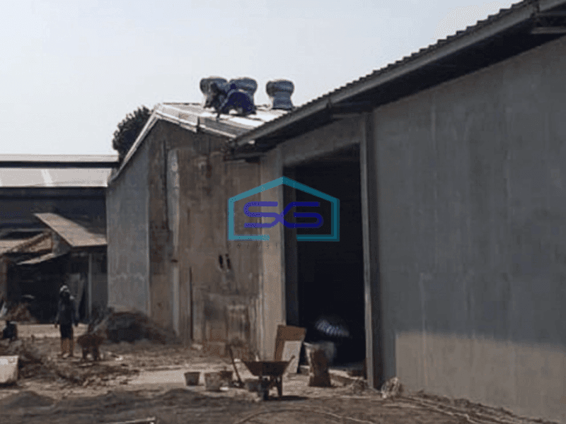 Disewakan Gudang Luas Bangunan  400 m² di Kalideres Jakarta Barat