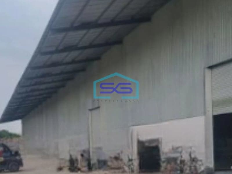 Disewakan Gudang Luas Bangunan 7200 m² Lokasi Bebas Banjir di Pakuhaji Tangerang