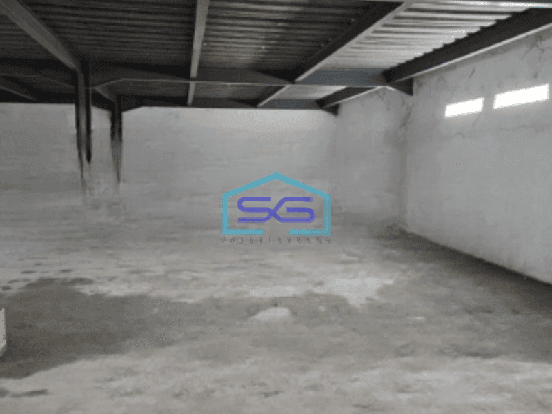 Dijual Gudang Luas Bangunan  985 m² di Benda Tangerang Lokasi Bebas Banjir