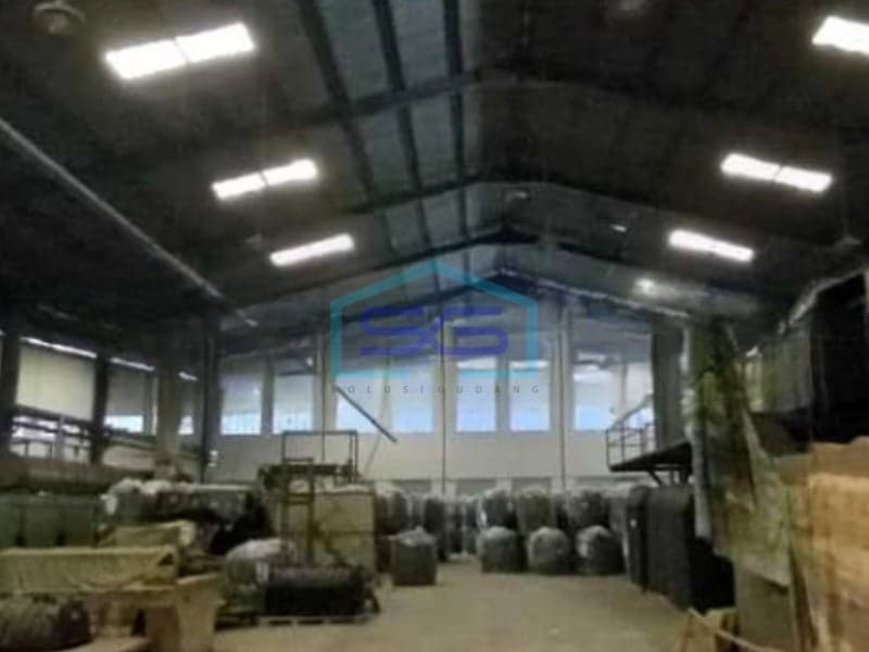 Dijual Gudang Eks Pabrik Luas Bangunan 14582 m² Lokasi Bebas Banjir di Cikarang