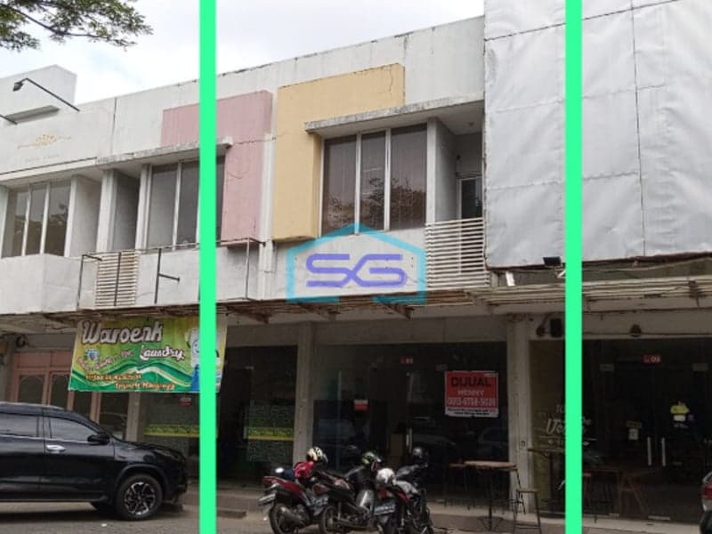 Dijual Ruko Komersial Komplek Citra Grand City Palembang LB 145m2