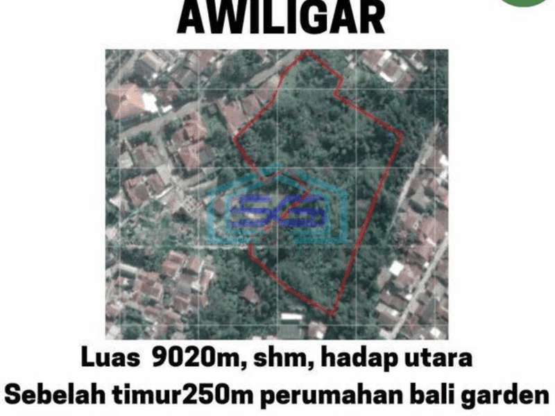 Dijual Tanah Cocok Untuk Gudang di Awiligar Bandung