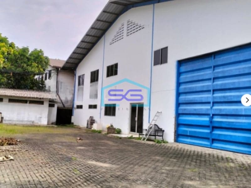 Disewakan Gudang Siap Pakai di Jl Aria Kemuning Periuk Tangerang LB 5000m2