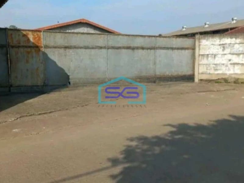 Dijual Gudang Luas Tanah  6000 m² Lokasi Bebas Banjir di Legok Tangerang