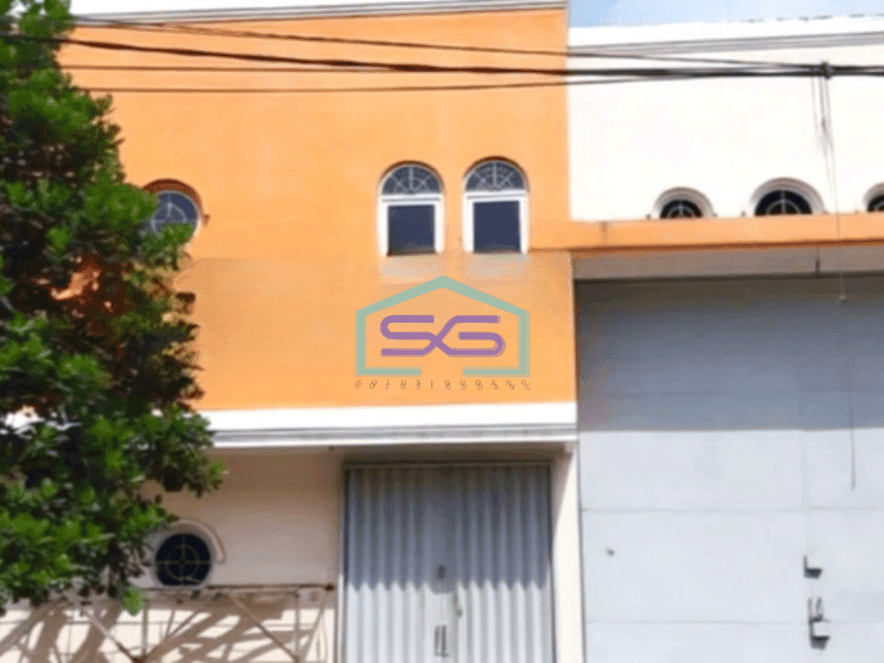 Dijual Gudang Akses Container di Neglasari Tangerang Luas Bangunan  660 m²