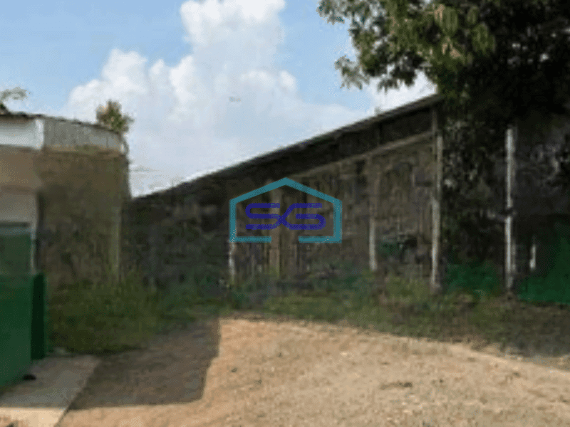 Disewakan Gudang 1 Lantai di Jl Raya Kotabumi Tangerang Butuh Renovasi Luas Tanah 2000 m²