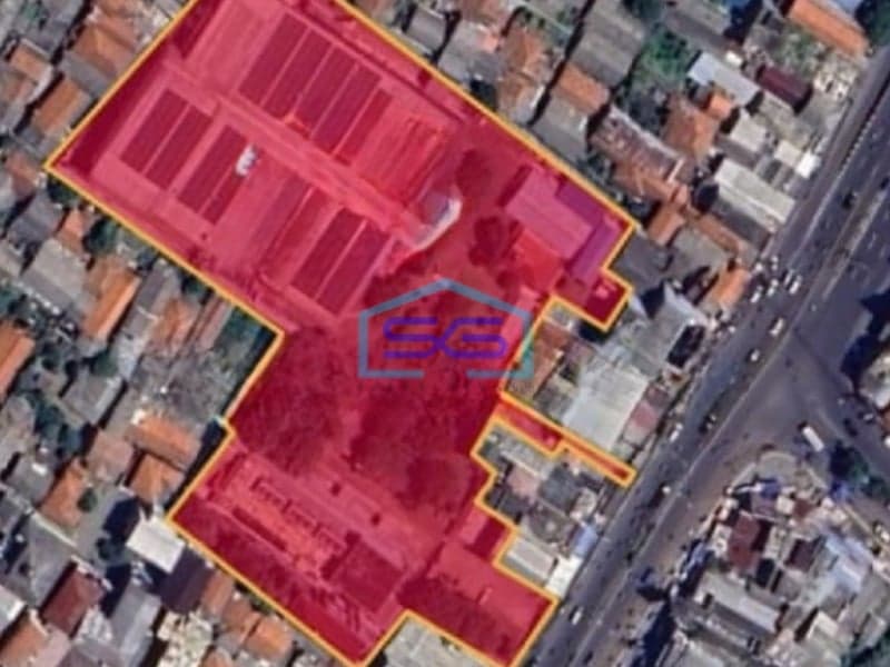 Dijual Pabrik Cibinong Bogor Pinggir Jalan Raya Luas Tanah 13390m2