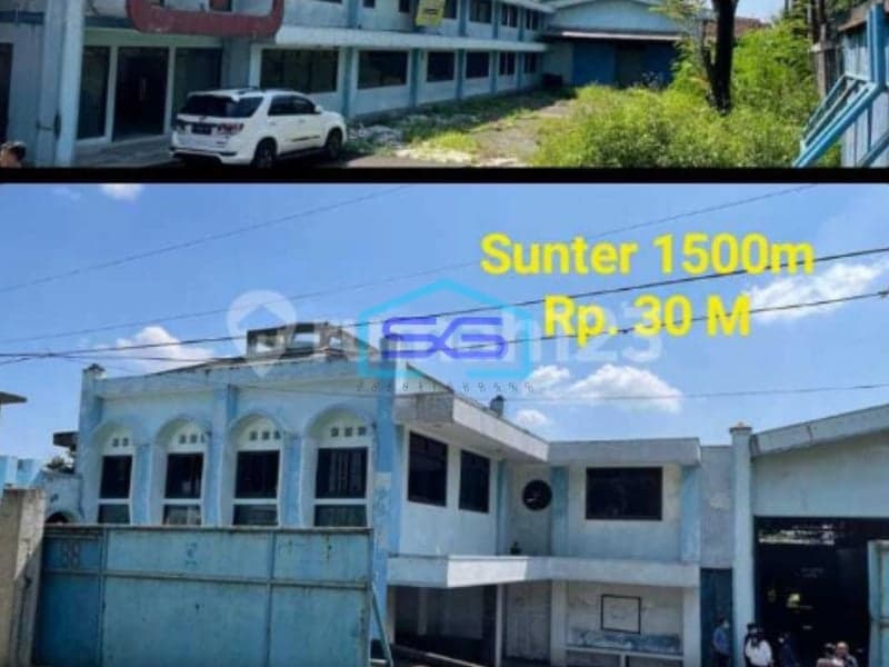 Dijual Gudang Lokasi Strategis di Agung Karya Sunter Jakarta Utara Luas Bangunan  1200 m²