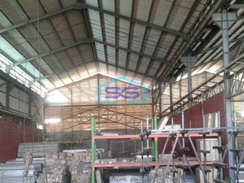 Dijual Gudang Siap Pakai Dekat Airport, Toll Gate di Jurumudi Tangerang LB 6025m2