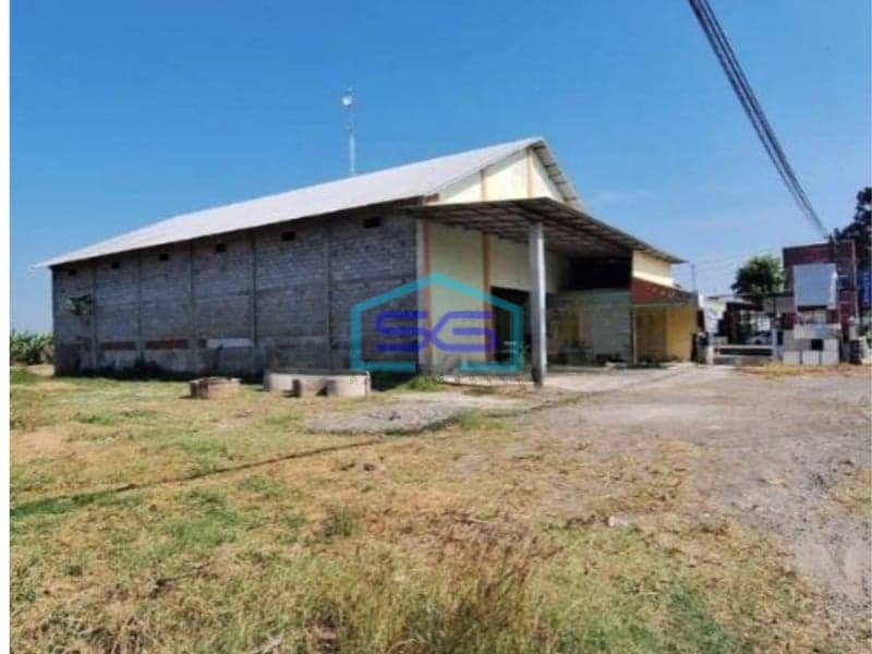 Dijual Tanah Cepat Bonus Gudang Industri Lokasi Sragen LT 9500m2