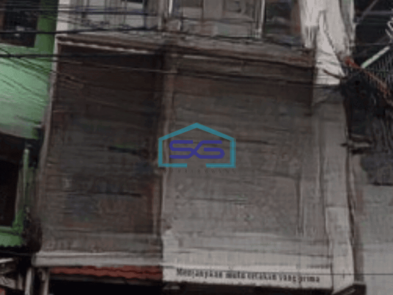 Dijual Ruko Siap Pakai Luas Tanah 100 m² Lokasi Strategis di Senen Jakarta Pusat