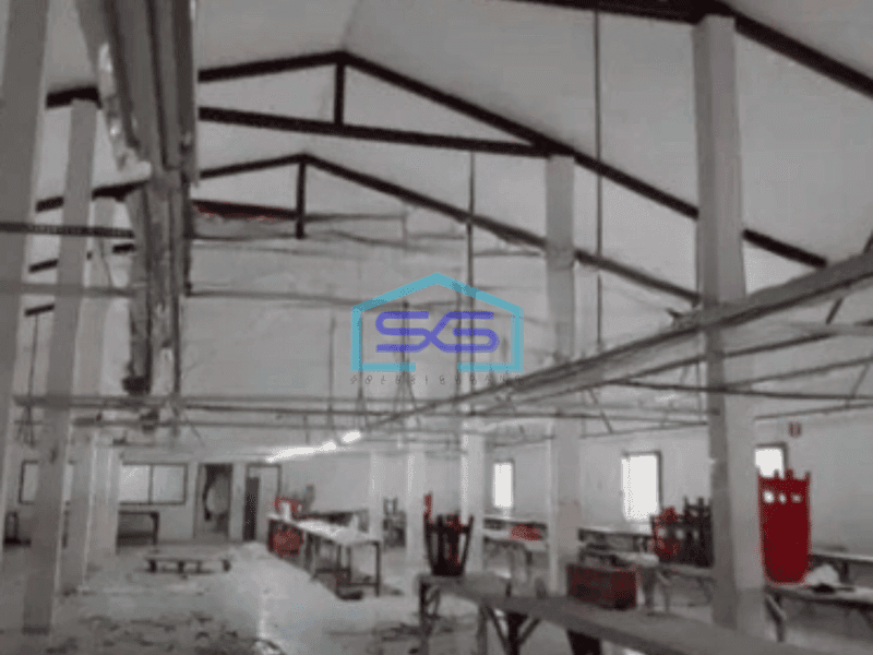 Dijual Gudang Ex Pabrik Lokasi Strategis di Bojong Sari Depok Luas Bangunan 1000 m²