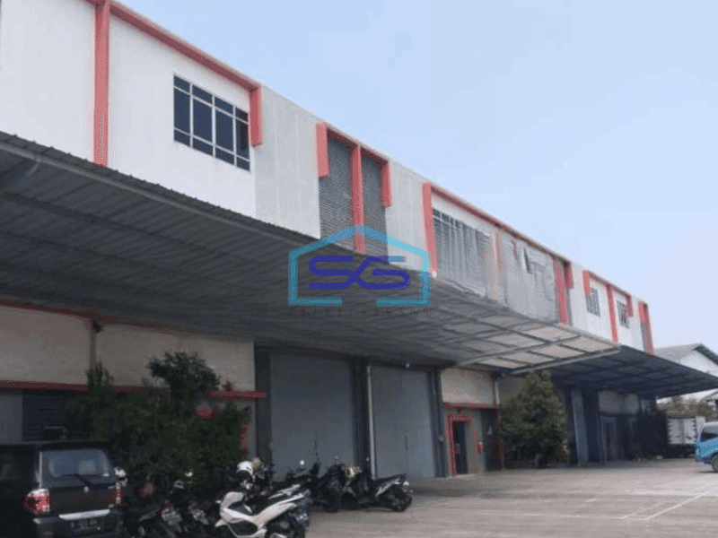 Dijual Gudang Ada Kantor Akses Container 40 Feet Lokasi Jurumudi Tangerang